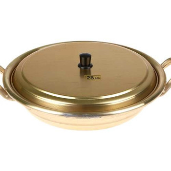 에코키친 황냄비 28cm 양수 KB447