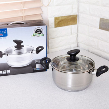 에코키친 스텐냄비 20cm양수 KB383