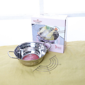 에코키친 스텐 튀김냄비 KB381