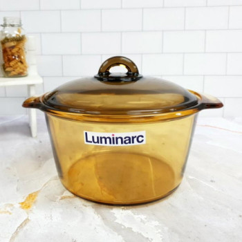 에코키친 투명 내열유리냄비 대형 KB327