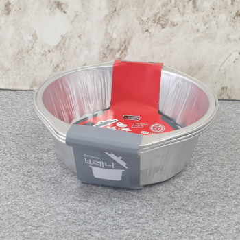 에코키친 일회용 원형 멀티냄비 1450 3매입 KB280