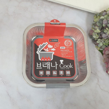 에코키친 일회용 사각 멀티냄비 1000 3매입 KB279