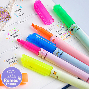 라메스프렌즈 캐릭터형광펜