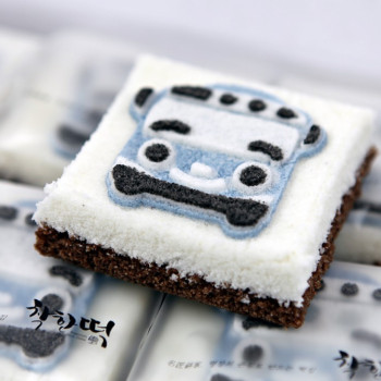 인기캐릭터 타요꿀백설기 90gx1개