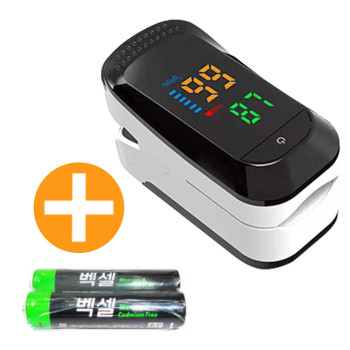 산소포화도 측정기 맥박기 AAA건전지증정 가정용 스포츠용