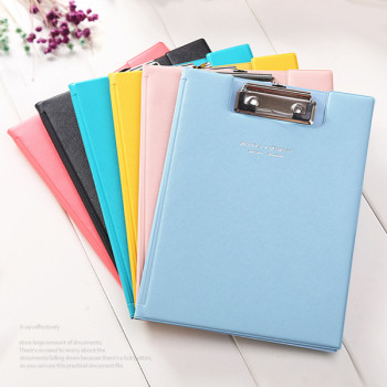 컬러 덮개 클립보드 (A5)