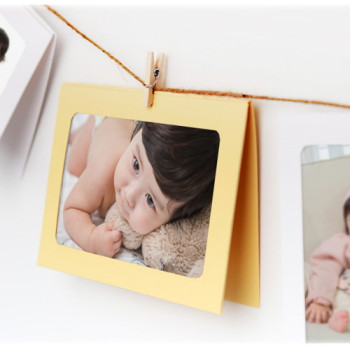 (세우세) 고급 종이액자 - 카드형 A4