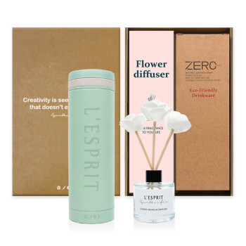 레스쁘리 2P 디퓨저세트 L (디퓨저(50ml)+텀블러(마카롱))