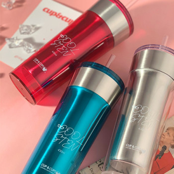 [국산] cup40 칼라스텐텀블러 보온보냉텀블러 500ml 스테인레스 머그컵