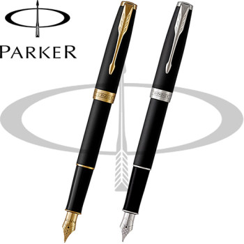 파카 소네트매트블랙만년필