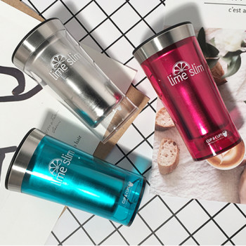 [국산] cup9 슬림 보온보냉 텀블러 340ml 스텐머그컵