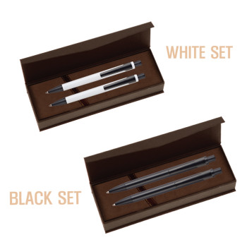 매트 볼펜+샤프 세트