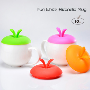 new퓨리화이트 매직실리콘뚜껑머그