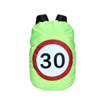 네이쳐 스쿨존 반사 속도제한표시 안전 방수 가방커버(S) CBH564