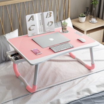 EL 손잡이/서랍형 고급 접이식책상 좌식책상 노트북테이블 CBH419