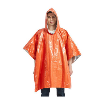 에코라이프 비상용 체온보온 생존 우의 우비 알루미늄 담요 CBH363