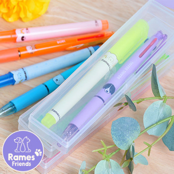 라메스프렌즈형광펜+3색볼펜세트