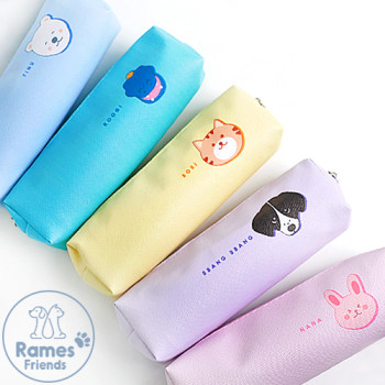 라메스프렌즈 사각지퍼필통