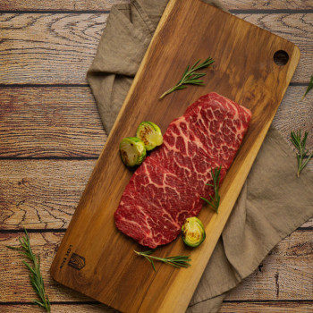 리베바움 티크원목 플레이팅 도마 서빙3[각인]