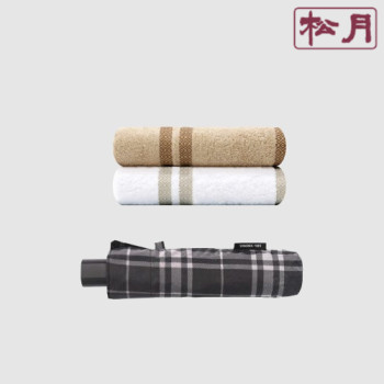 송월3매입 세트)SWU 3단 모던체크+송월 노을 MJ