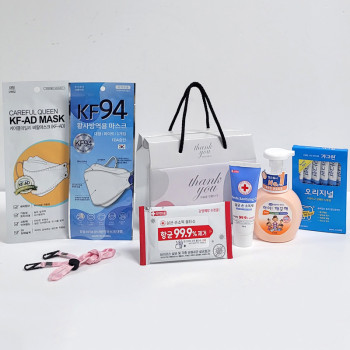 13종 방역 위생키트/KF94마스크/손소독제/핸드워시등 방역물품