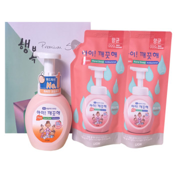 아이깨끗해 복숭아향3종