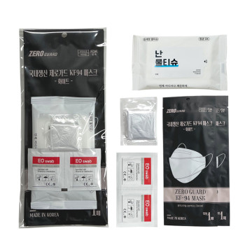 단순 방역 위생키트(KF94 마스크,위생장갑,알콜스왑,손세정물티슈) B타입