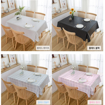 방수 테이블 식탁보_4인용