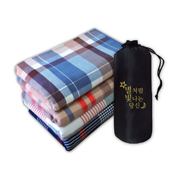 국산 최고급 대형 원통 항공담요