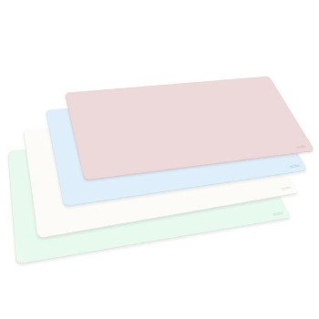 엑토 밀키 파스텔 데스크매트 마우스패드 가죽 장패드 MP-54