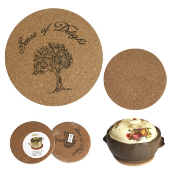 [코르크 냄비받침대-나무그림]냄비/받침대