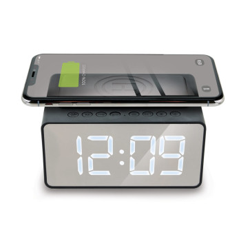 멀티 블루투스 스피커 (무선충전,LED시 계) )(박스 단위 판매)