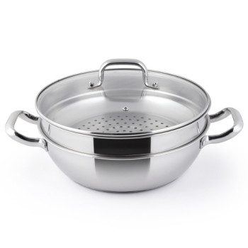 퀸센스 올스텐 인덕션 2단 찜기