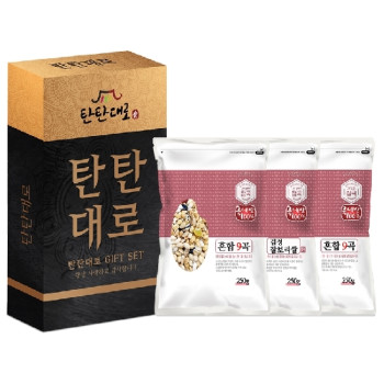 탄탄대로 국산100% 건강잡곡 3P세트 2호 (T809)