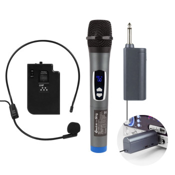 미라클엠 M900HB UHF 무선 마이크 공연용 강의용 무선 헤드셋 마이크 5.5 수신기