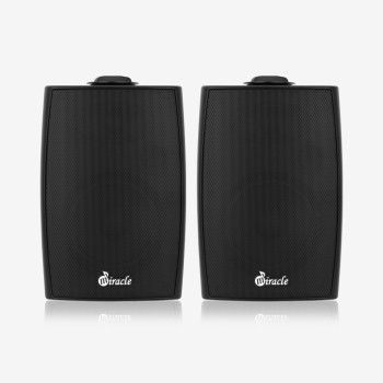 앰프 스피커 미라클엠 M610S 매장 카페 스피커 노래방 스피커(블랙색상)