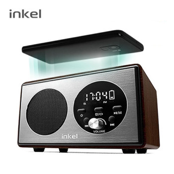 인켈 무선충전 블루투스 매직 스피커/라디오 metal