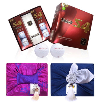 볼빅 S4 4피스 TOUR 우레탄 화이트 골프공 6구 (전용상자or볼빅포장지)