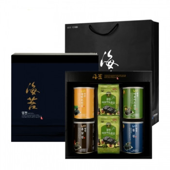 명품광천김 4캔김 선물세트