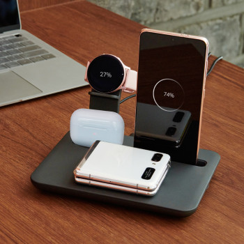 뮤란드 C6 6in 1 삼섬/애플 호환 고속 무선충전기 ML-00601