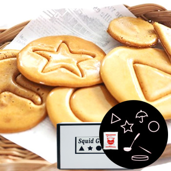 추억의 달고나 만들기 세트 쪽자 뽑기 달고나 키트