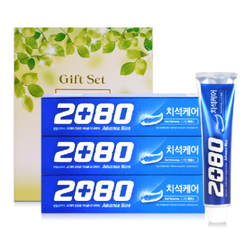 애경 2080 치약 100g  3p_케이스