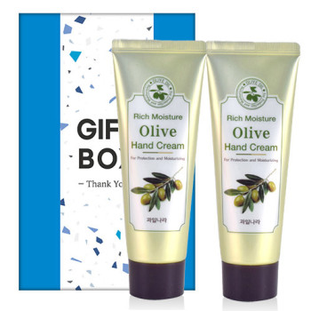 과일나라 올리브핸드크림 2종_단상자