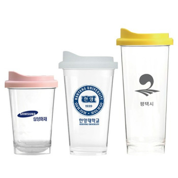 [보틀로만] 리유저블 투명 포시즌 매직 텀블러(3