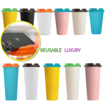 [보틀로만] 리유저블 파스텔 럭셔리텀블러(2종) 470,650ml