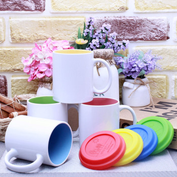 플라뚜껑 (gu) 오키인칼라 베이직 머그컵