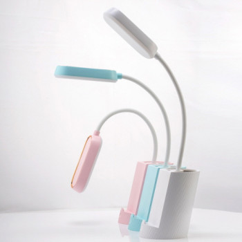 EL 실내 장식 연필꽂이 겸용 독서등 스탠드 CAH947