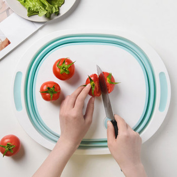 쿠팸-B1 폴딩 도마 겸용 바스켓 9L