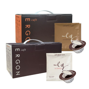 [카페에르곤] 간편한 정통 핸드 드립백커피_유럽커피+브라질커피