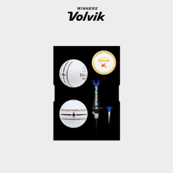 볼빅 VS4 2구 볼마커세트 (4피스) 화이트 칼러 유광